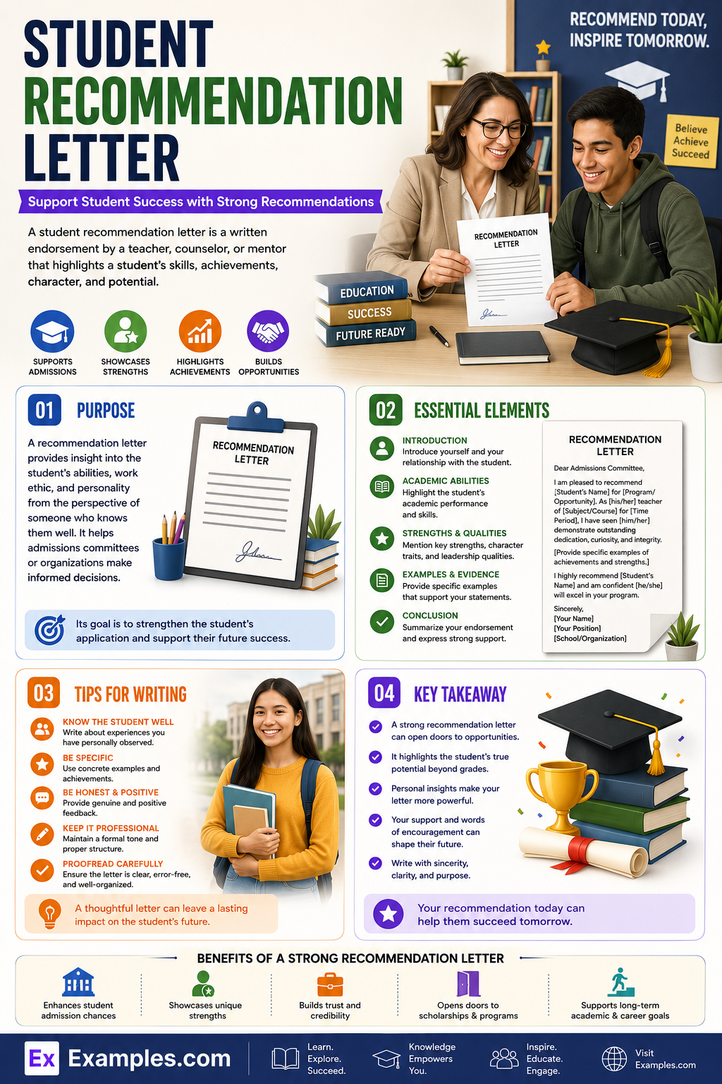 25+ Student Recommendation Letter Examples to Download