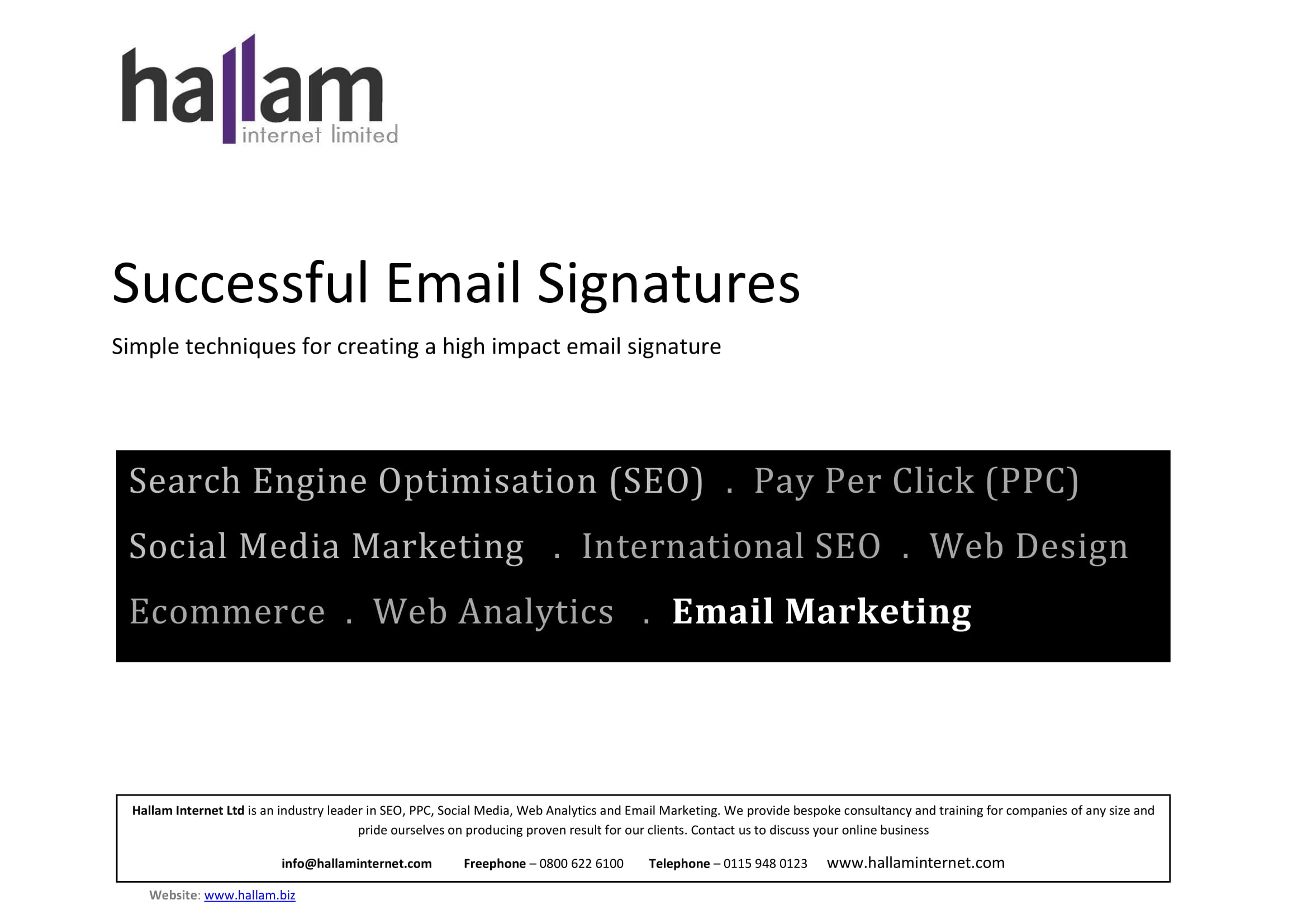 corporate email signature examples