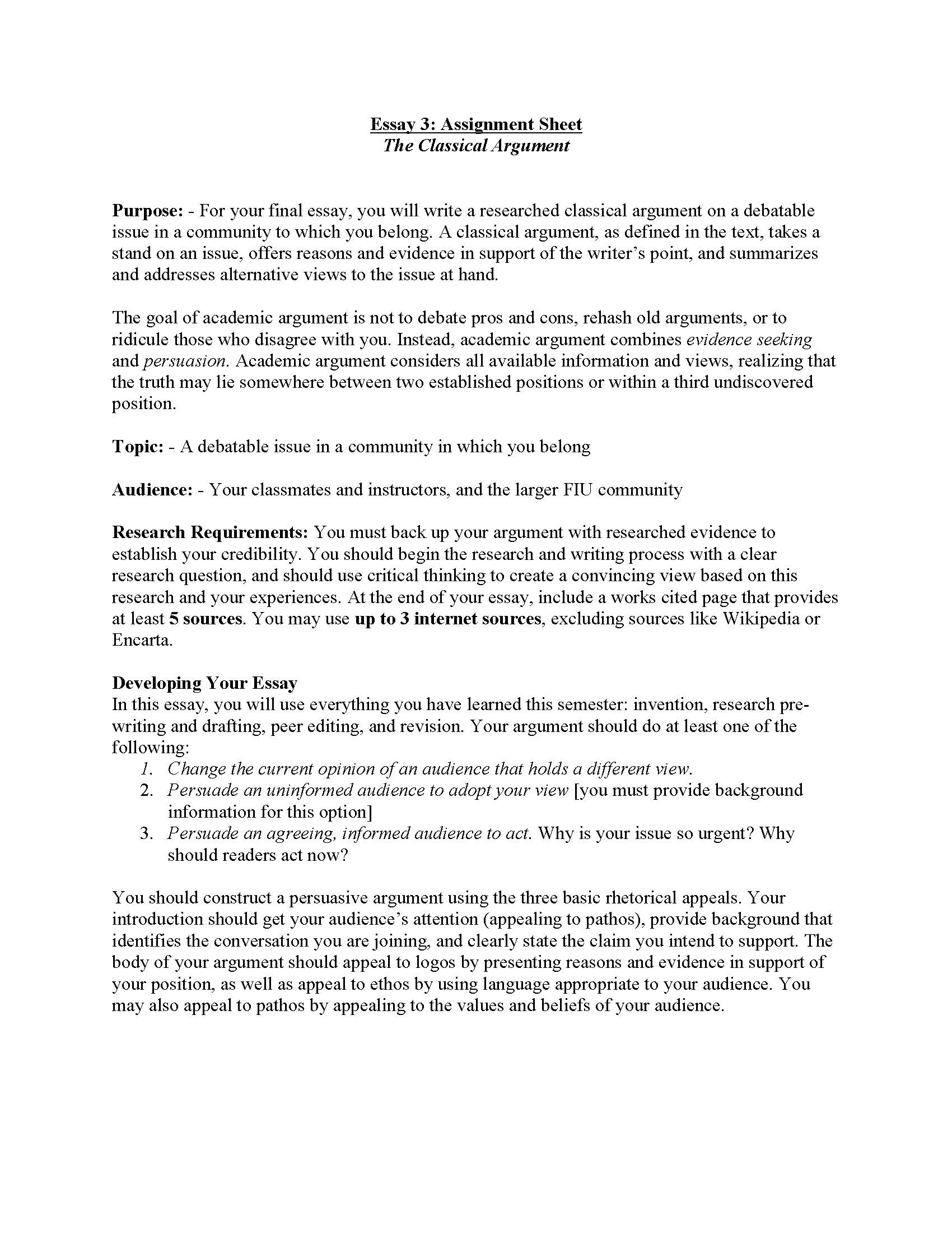 Help with writing a paper for college