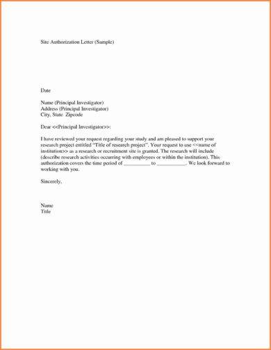9 Child Care Authorization Letter Examples Pdf