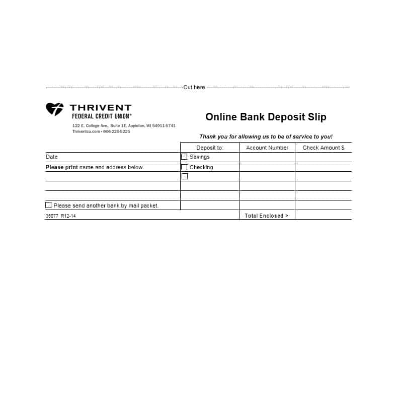 Deposit Slip 10+ Examples, Format, Pdf