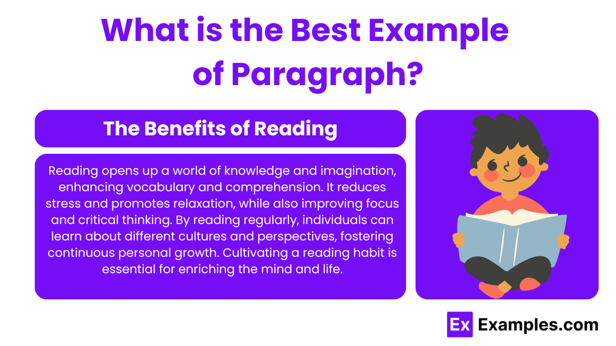 What is the Best Example of Paragraph