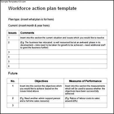 work action plan template1