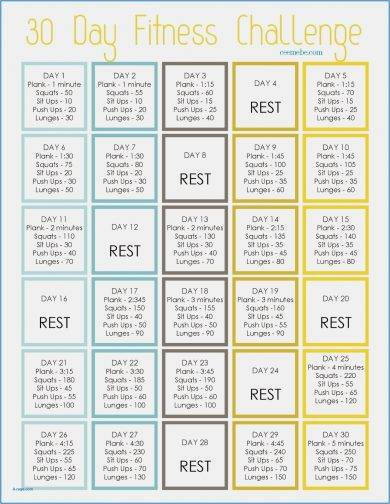 30 Day Fitness Plan 11 Examples Format How To Get Pdf
