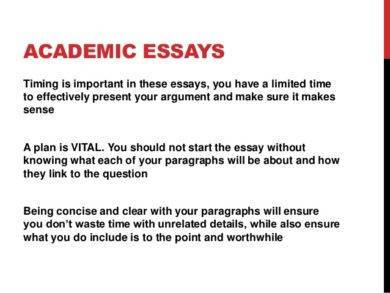 what is an academic essay definition