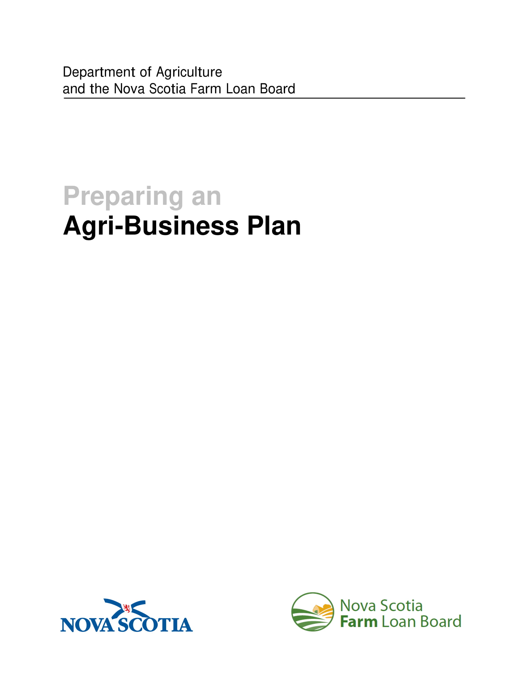 example of agribusiness business plan