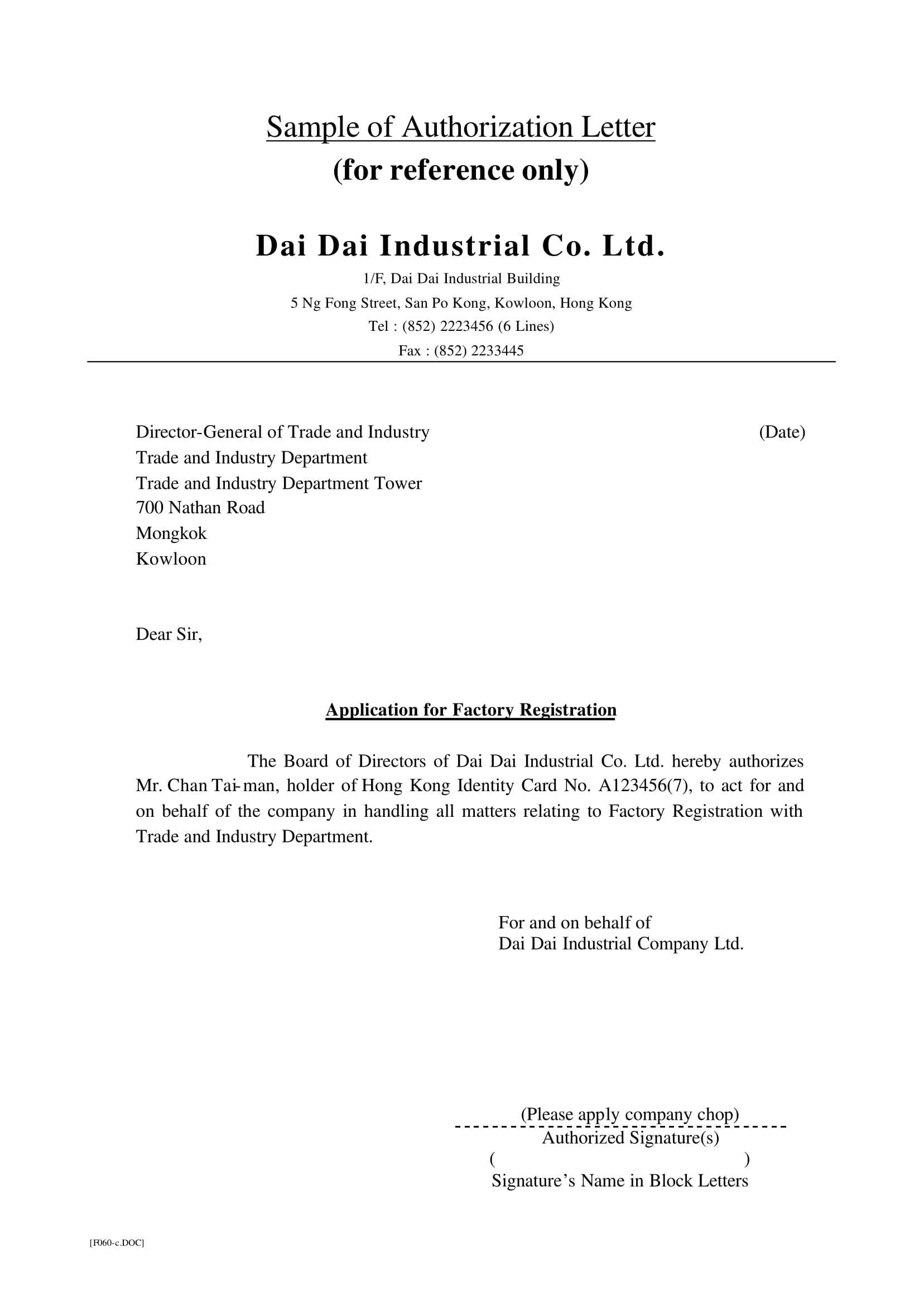 11+ Authorization Letter to Act on Behalf Examples PDF Examples