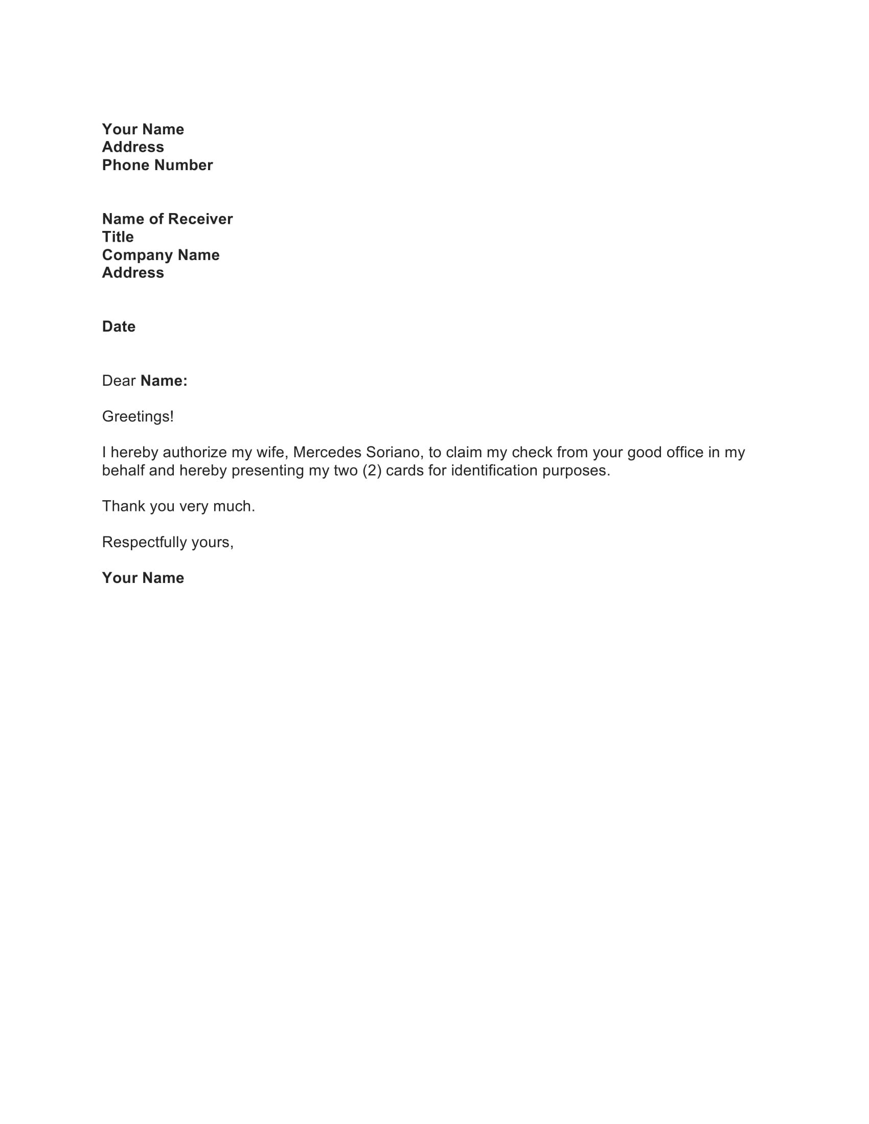 letter-of-authorization-on-my-behalf-collection-letter-template