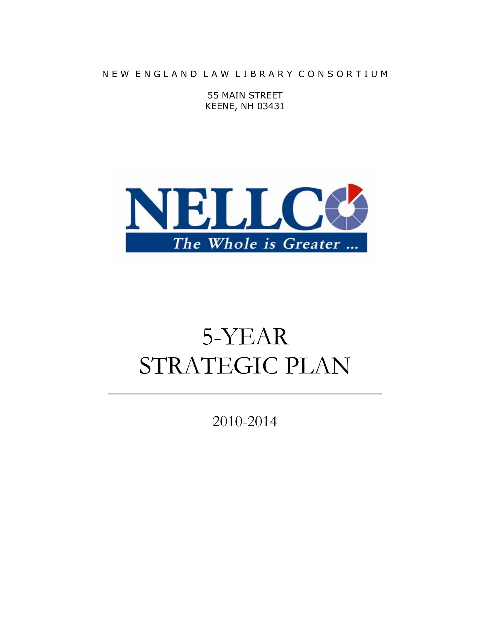 5 years strategic plan sample