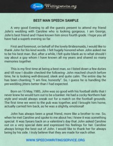 best man speech sample