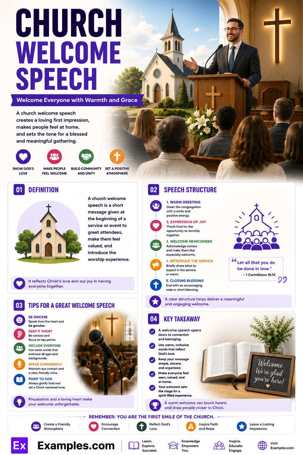 9+ Church Welcome Speech Examples to Download
