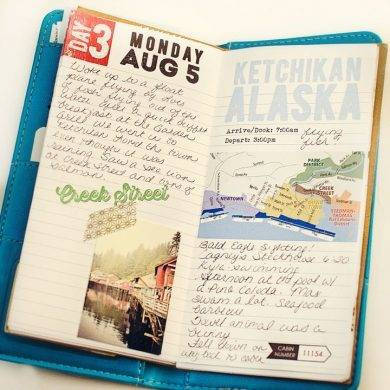 travel journal examples