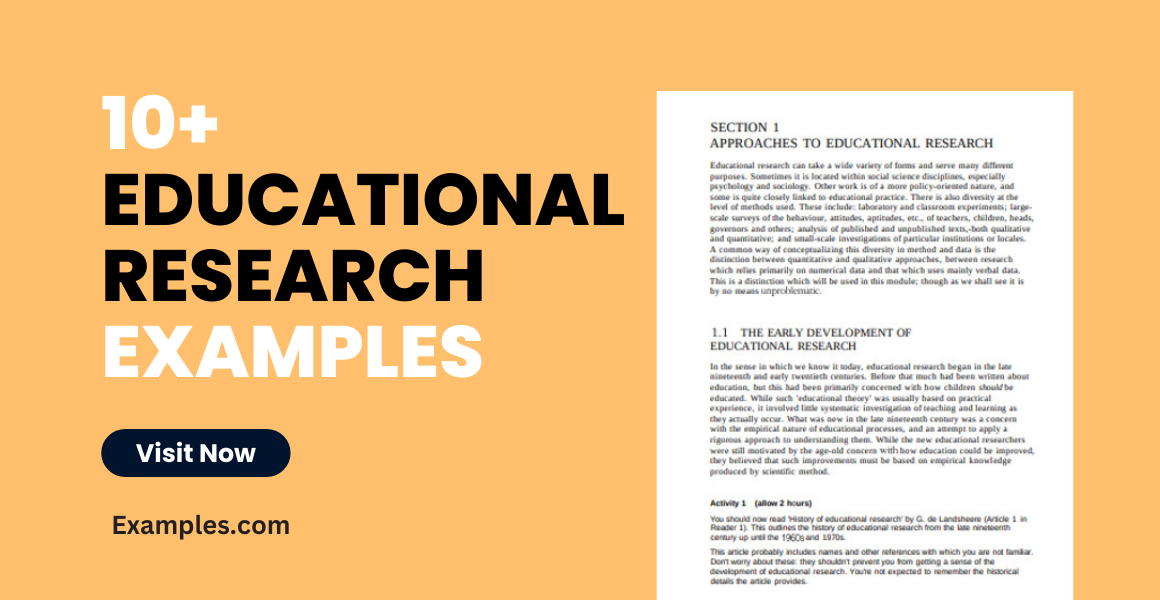 Educational Research Examples
