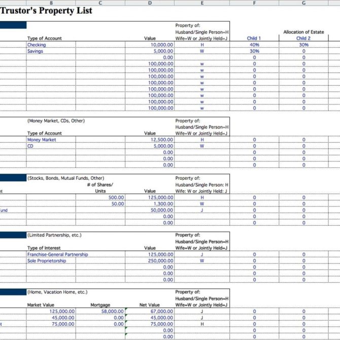 Estate Inventory - 10+ Examples, Format, Pdf | Examples
