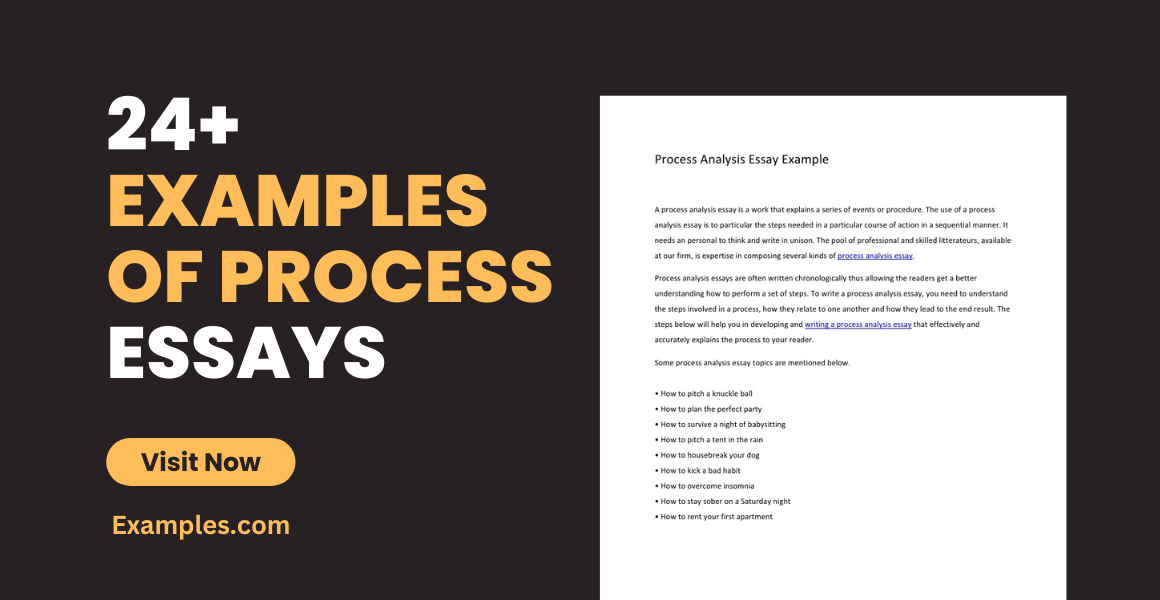 Examples of Process Essays