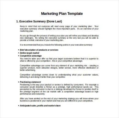 9+ Financial Advisor Marketing Plan Examples - PDF