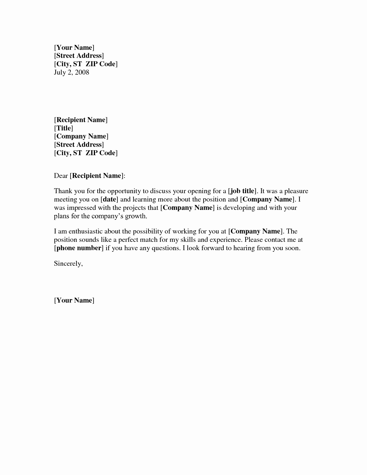 Interview Thank You Email 9 Examples Format Pdf