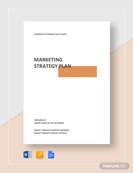 marketing strategy plan example