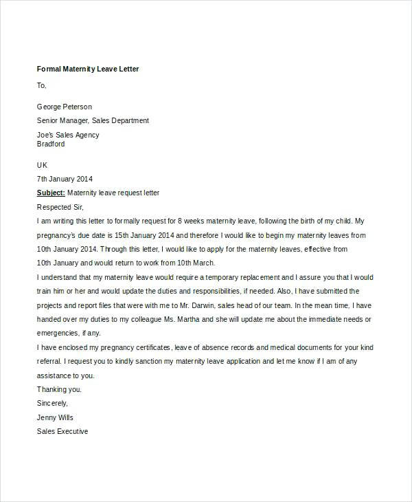 office letter format for leave medical 11 Official  Letter  Medical Examples  Examples PDF Leave