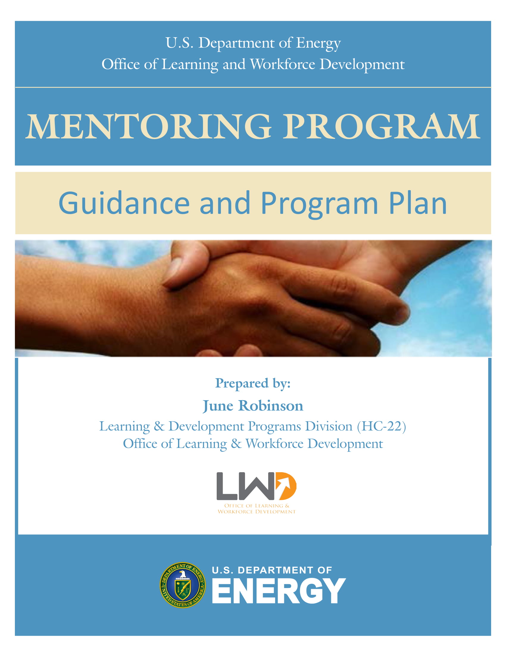 mentoring program guidance and program action plan example 01