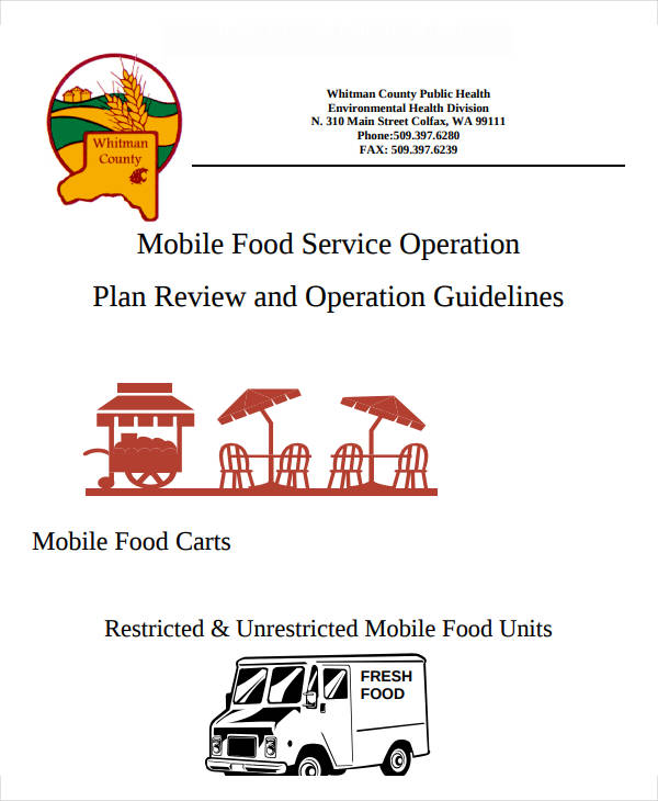 mobile food business plan