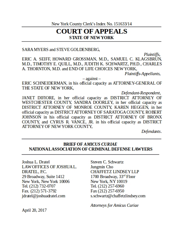 Myers NACDL Amicus Brief