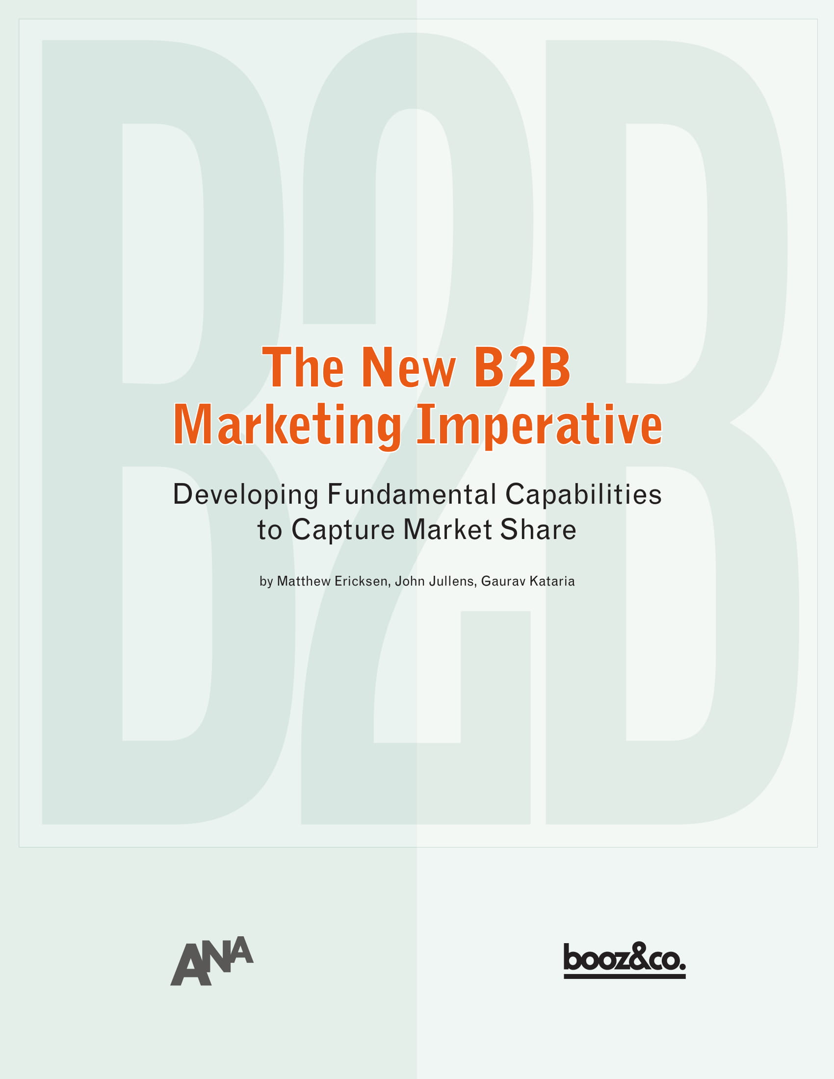 new b2b marketing imperative example