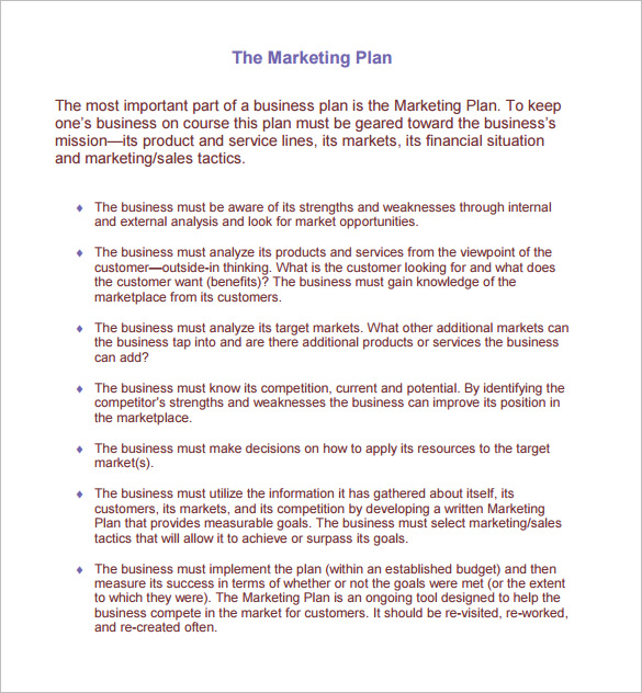 12+ Restaurant Marketing Plan Examples - PDF, Word, Pages 