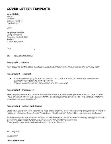 official cover letter template example3