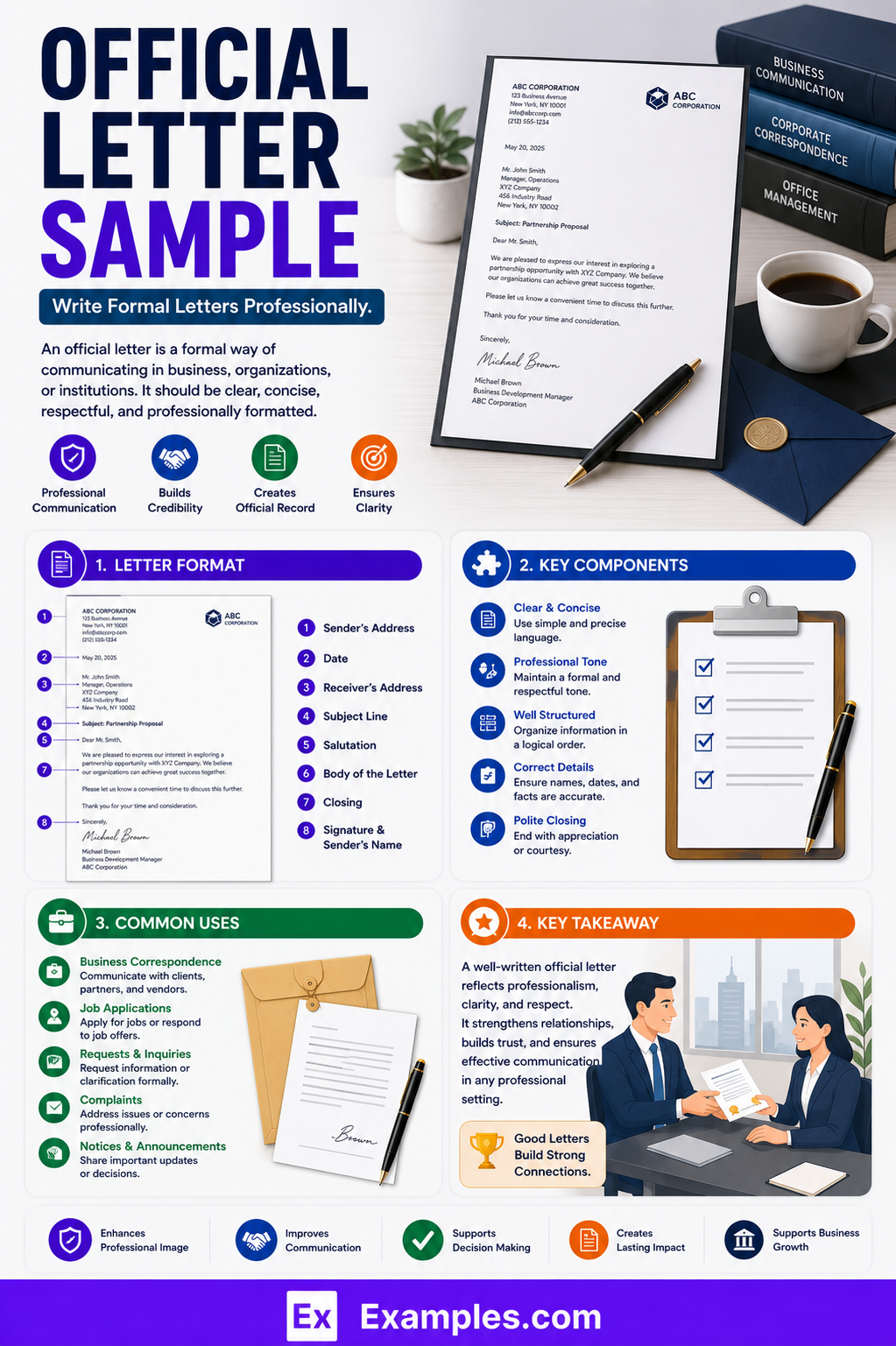 5+ Official Letter Examples to Download
