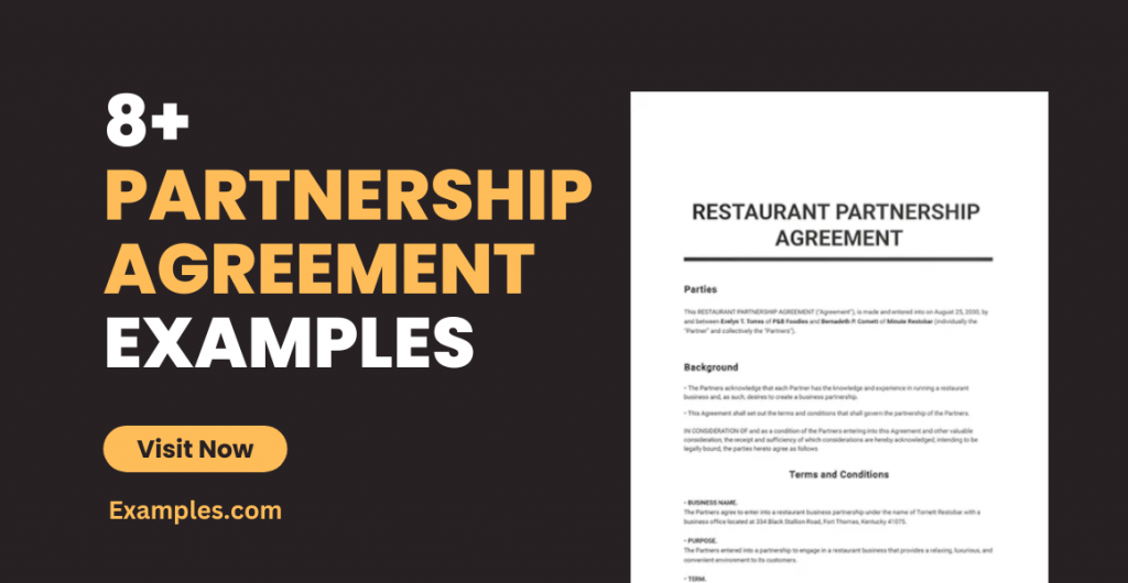 Partnership Agreement Examples