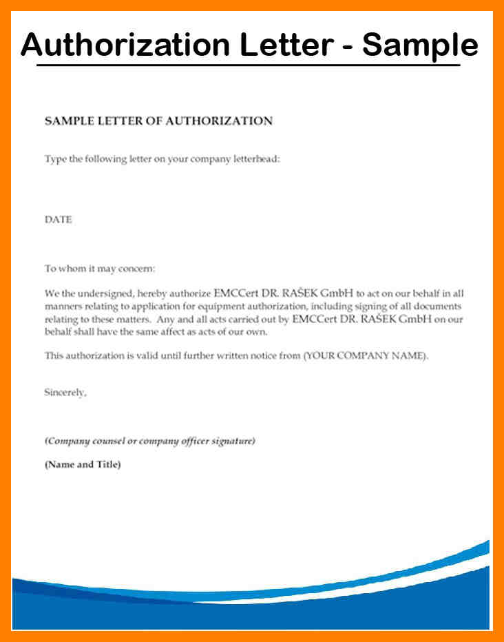 Sample Authorization Letter To Lhdn 40 Authorization Letter Sample Vrogue