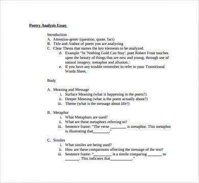 critical essay example university