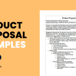 Product Proposal Examples