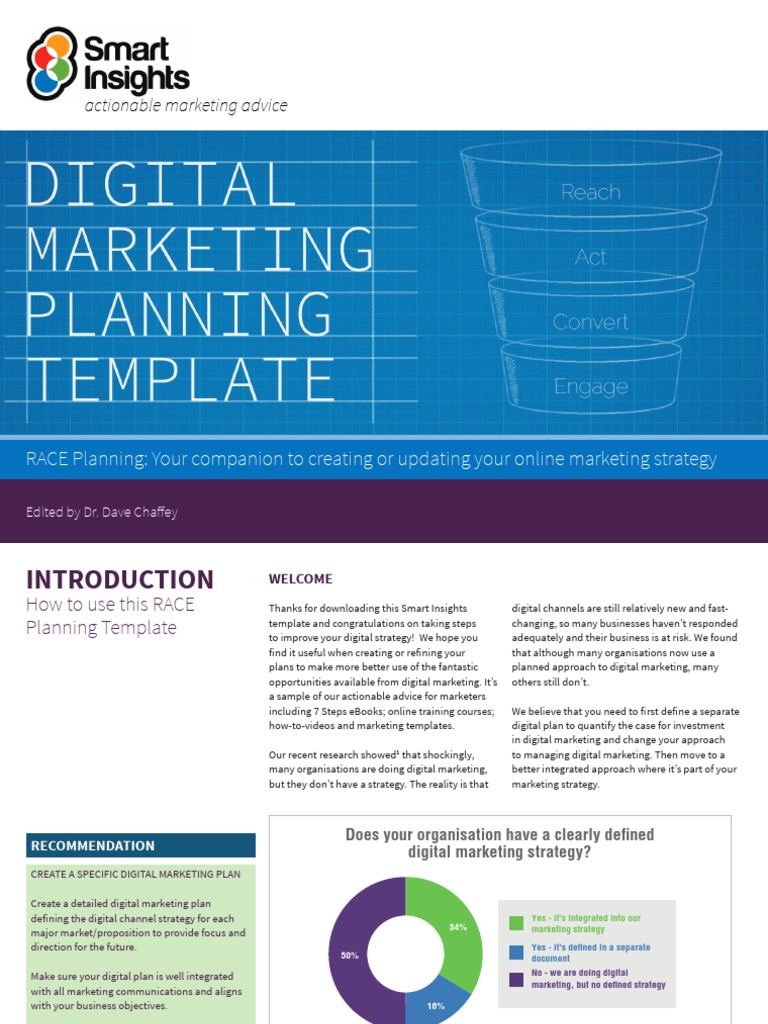 Digital Marketing Plan Examples 28 In PDF MS Word Google Docs 