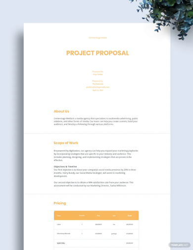 Student Project Proposal - 20+ Examples, Format, Pdf | Examples