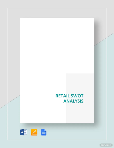 retail swot analysis template