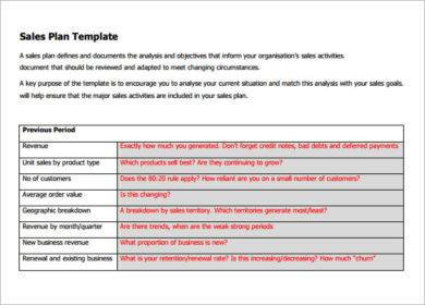 hotel sales business plan