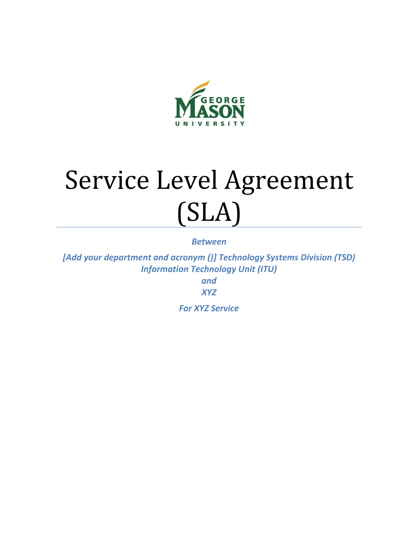 Service Level Agreement 17 Examples Word Pages Google Docs How 