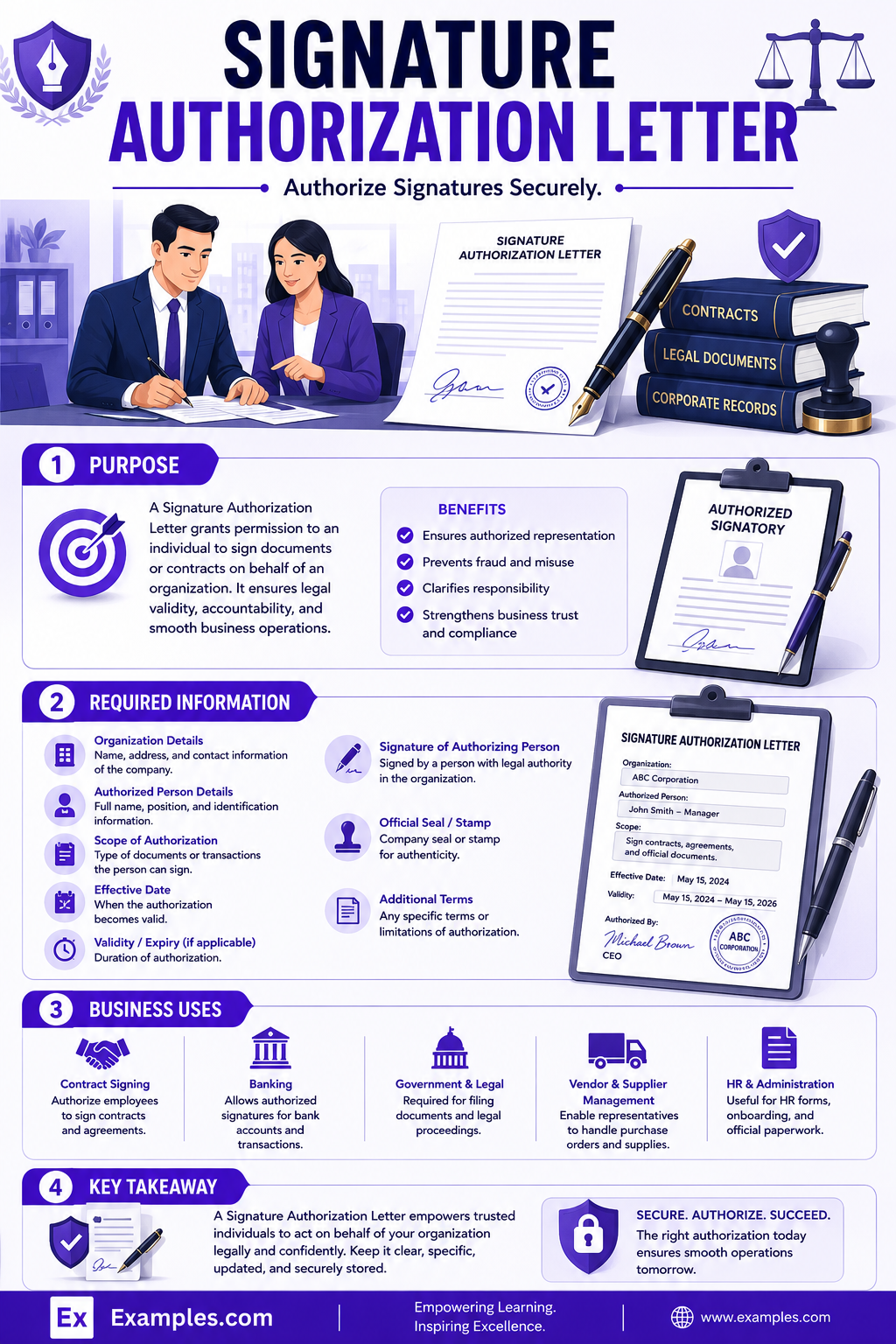 10+ Signature Authorization Letter Examples to Download