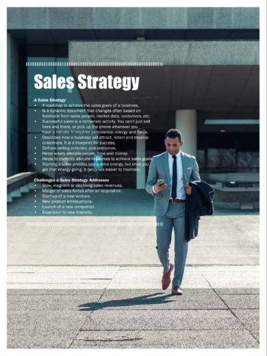 Simple Sales Strategic Plan Example