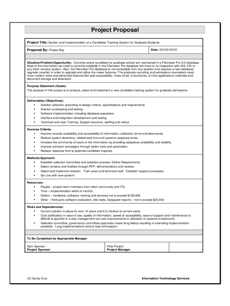 13+ Software Project Proposal Examples in PDF | MS Word | Pages