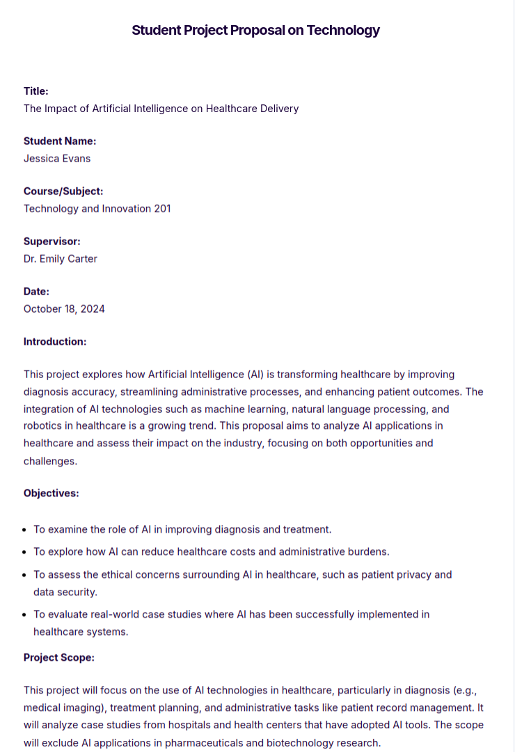 What Is Project Proposal Exle For Students Infoupdate What Is Project Proposal Exle For Students Infoupdate
