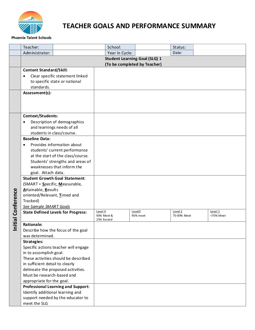 9 Goal Setting For Teachers Examples PDF Examples