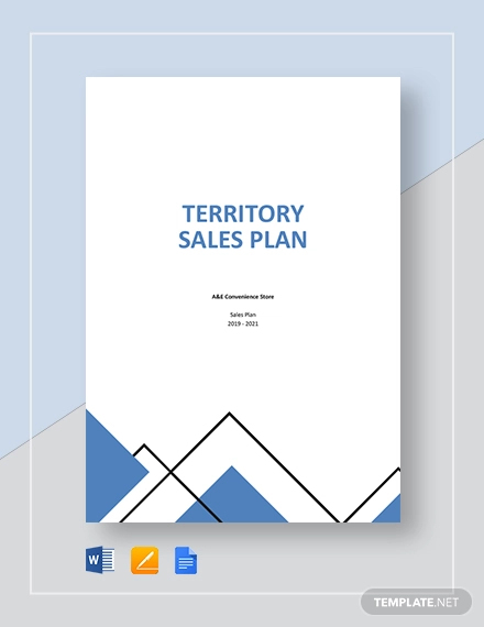 Territory Sales Plan Template