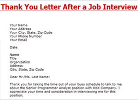 Thank you letter for job offer accepted