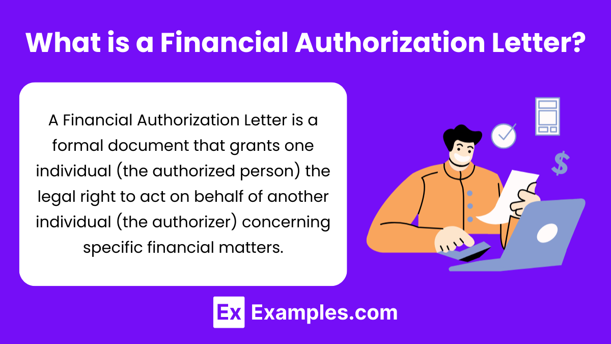 What is a Financial Authorization Letter