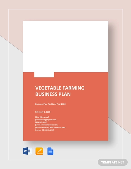 vegetable farming business