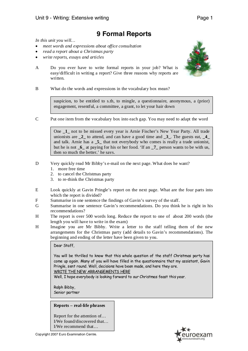 Formal Report 16 Examples Format Pdf Examples