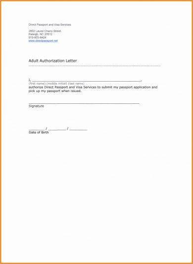 adult authorization letter example1